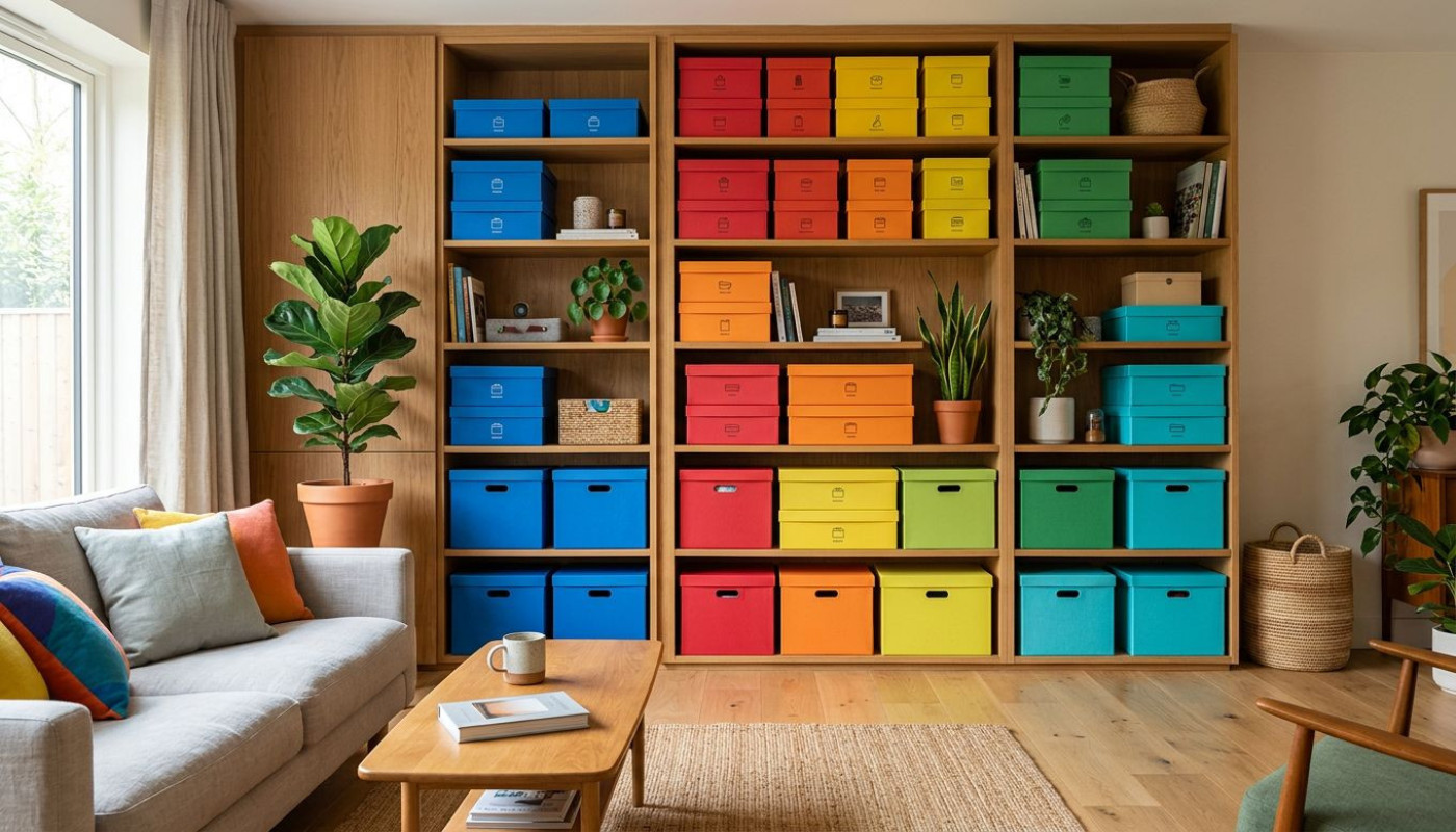Comment la couleur influence-t-elle notre approche du rangement intérieur ?